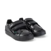 Zapatillas Tovni Twin Vel de charol para niña, color negro