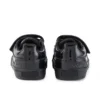 Zapatillas Tovni Twin Vel de charol para niña, color negro