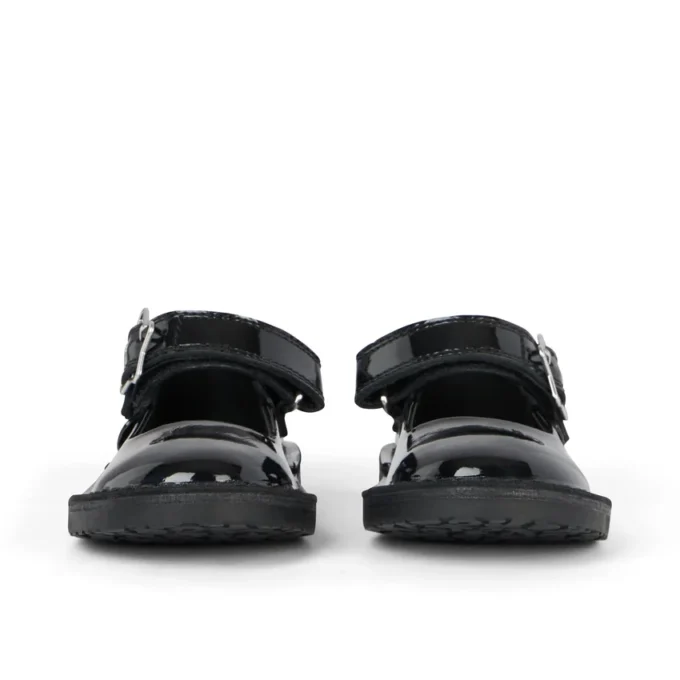 Zapatos Adlar MJ Stardust de charol negro para niñas