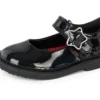 Zapatos Adlar MJ Stardust de charol negro para niñas