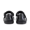 Zapatos de charol Adlar Heart Mj para niña, negros