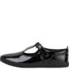 Zapatos de charol con barra en T Kariko para niñas, color negro