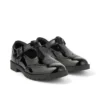 Zapatos de charol con barra en T Lachly Brogue para mujer joven, color negro