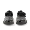 Zapatos de charol con barra en T Lachly Brogue para niñas, color negro