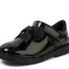 Zapatos de charol con lazo y barra en T Adlar para niñas, en negro