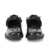 Zapatos de charol Lachly Butterfly MJ para niñas, en color negro