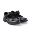 Zapatos de charol Lachly Butterfly MJ para niñas, en color negro