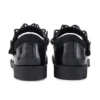 Zapatos de charol Lachly Butterfly MJ para niñas, en color negro