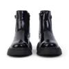 Zapatos de mujer junior Kenzi Chelsea de charol negro