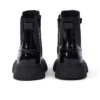 Zapatos de mujer junior Kenzi Chelsea de charol negro