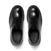 Zapatos de mujer Kori con cordones, charol negro