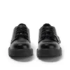 Zapatos de mujer Kori con cordones, piel de alto brillo, negros
