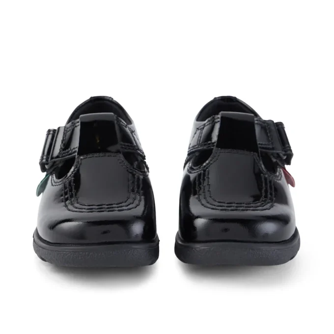 Zapatos de niña Fragma T-Bar de charol negro
