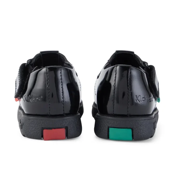 Zapatos de niña Fragma T-Bar de charol negro