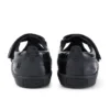 Zapatos de niña Kariko con correa en T de charol negro