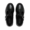 Zapatos de niña Lach T-Bar de piel negra