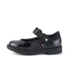 Zapatos de niña Lachly Butterfly Mj de charol negro