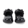 Zapatos de niña Lachly Butterfly Mj de charol negro