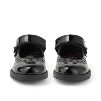 Zapatos de niña Lachly Star MJ de charol negro