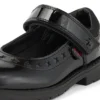 Zapatos de niña Lachly Star MJ de charol negro
