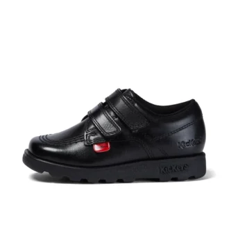Zapatos de piel Fragma Lo Twin Vel para niño, color negro