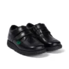 Zapatos de piel Fragma Lo Twin Vel para niño, color negro