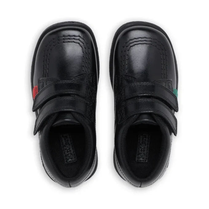 Zapatos de piel Fragma Lo Twin Vel para niño, color negro