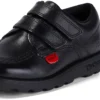 Zapatos de piel Fragma Lo Twin Vel para niño, color negro