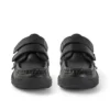 Zapatos de piel Reasan Twin Vel para niño pequeño, color negro