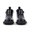 Zapatos Kick Chelsea Galactic de piel para niña, en negro