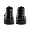 Zapatos Kick Hi de piel alternativa charol para mujer joven, negros