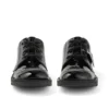 Zapatos Kick Lo Brogue de charol negro para niñas