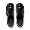 Zapatos Kick Lo para mujer joven, imitación de cuero y charol, negros