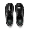 Zapatos Kick Lo para niña, en piel sintética con efecto charol, color negro