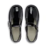 Zapatos Kick T-Bar de charol para mujer, color negro