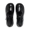 Zapatos Kick T-Bar de charol para mujer joven, color negro