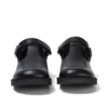 Zapatos Kick T-Bar para mujer joven, charol negro