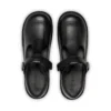 Zapatos Kick T-Bar para mujer joven, charol negro