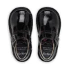 Zapatos Kick T-Bar para niñas pequeñas en charol negro