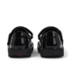 Zapatos Kick T-Bar para niñas pequeñas en charol negro