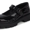 Zapatos Kori MJ Doll para mujer joven, de charol negro