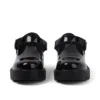Zapatos Kori T-Bar de charol para mujer joven, color negro