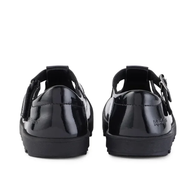 Zapatos Plunk Mj de charol negro para niñas