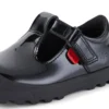 Zapatos Plunk Mj de charol negro para niñas