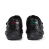 Zapatos Reasan Strap de piel para niño, color negro