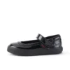 Zapatos Tovni Brogue MJ de charol negro para niñas