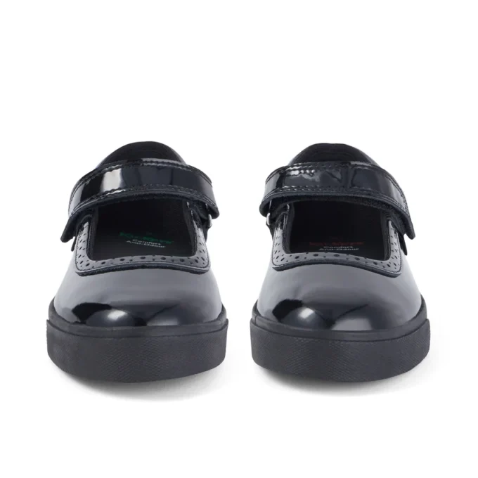 Zapatos Tovni Brogue MJ de charol negro para niñas
