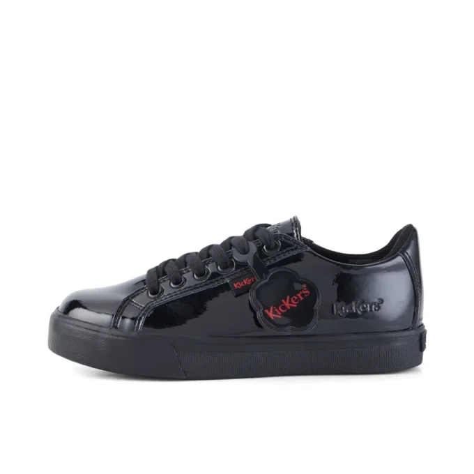 Zapatos Tovni Lacer de charol negro para niñas