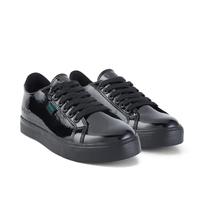 Zapatos Tovni Lacer de charol negro para niñas