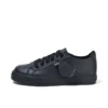 Zapatos Tovni Lacer de piel sintética para niños, unisex, negros